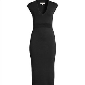 Michael Kors V Neck Body Con Dress